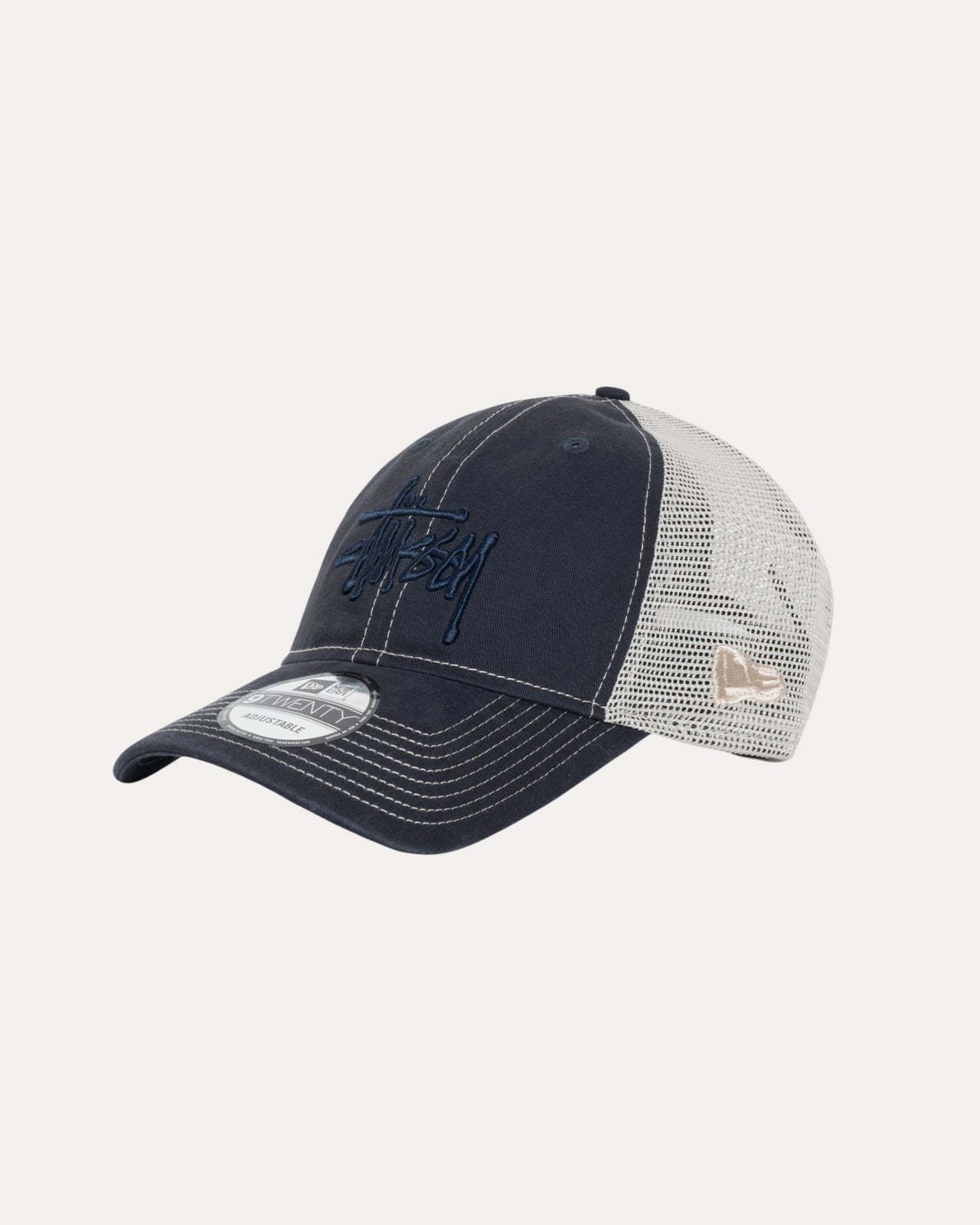 Stüssy NEW ERA 9TWENTY Tonal Basic Trucker Cap Navy