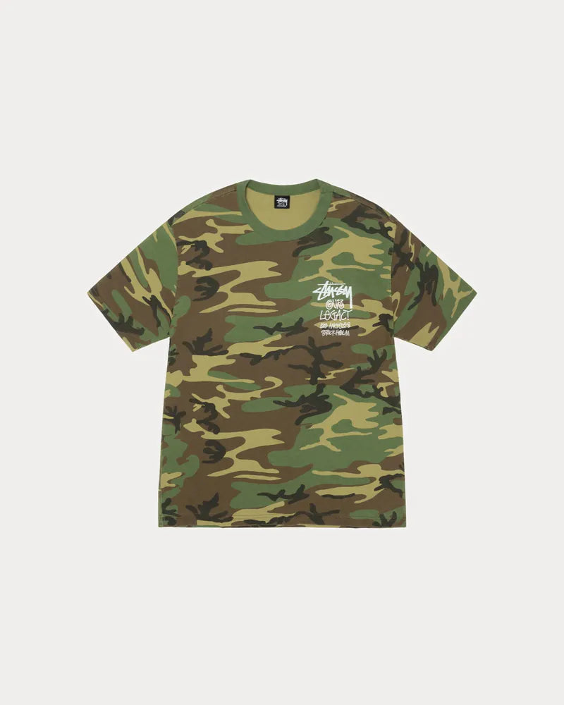 Stüssy x OUR LEGACY Work Shop Surfman Tee Pigment Dyed Camo