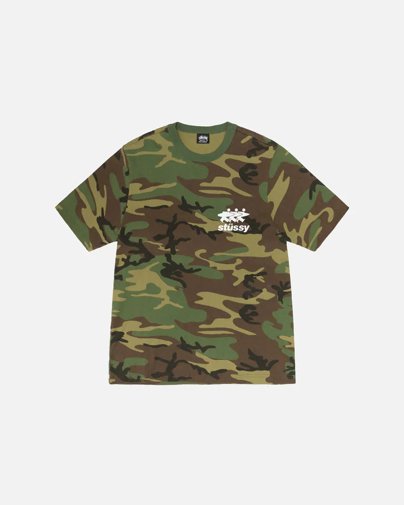 Stüssy Surfwalk Pigment Dyed Tee Camo