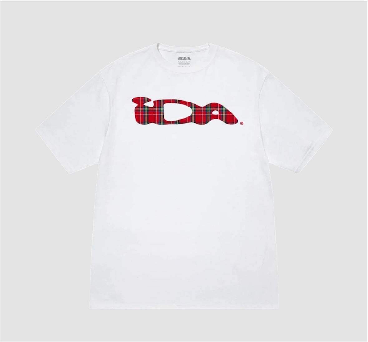 IDA Plaid White