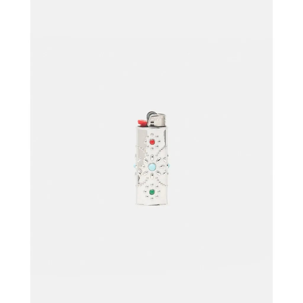 Stüssy Metal Bejeweled Lighter Case