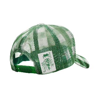 B.EAUTIFUL b.i Foam Trucker Hat (Green Checker)
