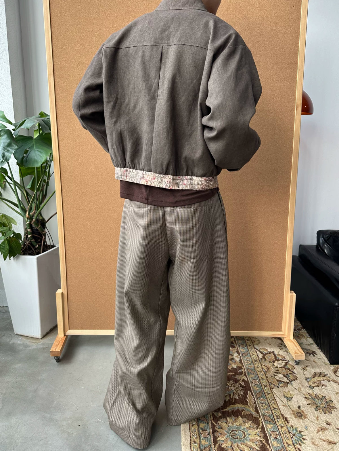 TAICHIISM WOOL TROUSERS