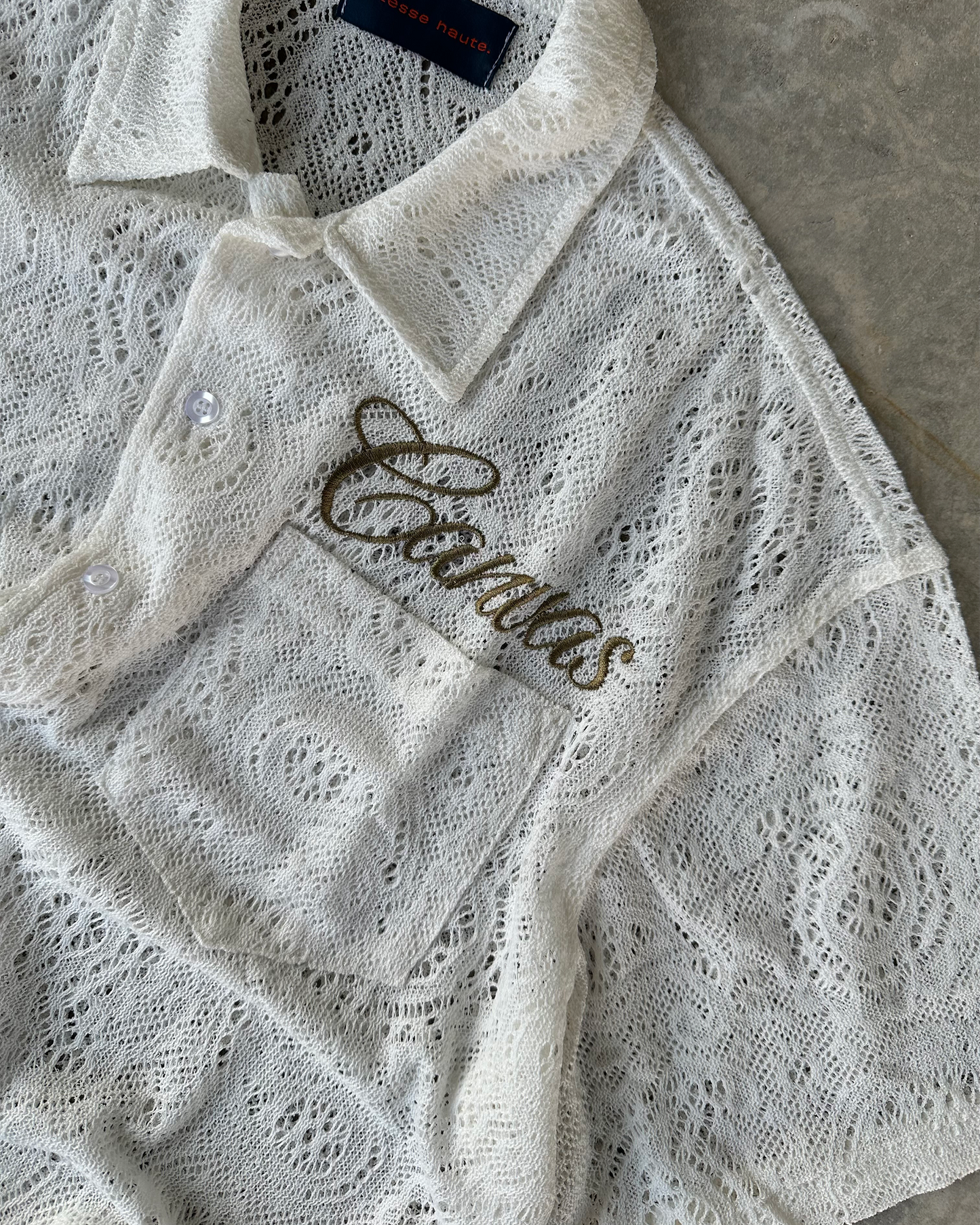 VITESSEHAUTE Lace Shirt