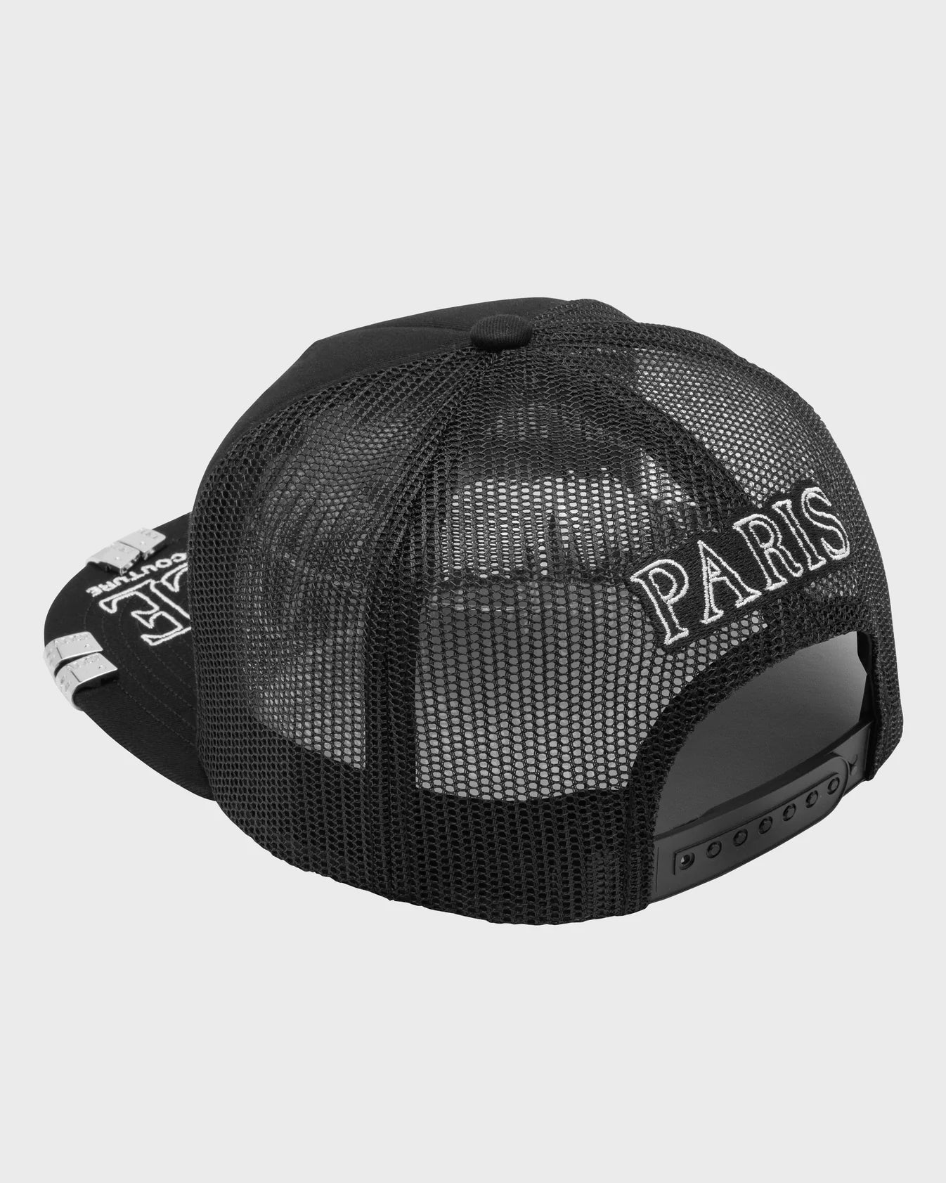 ALICE HOLLYWOOD Atelier Trucker Cap Black