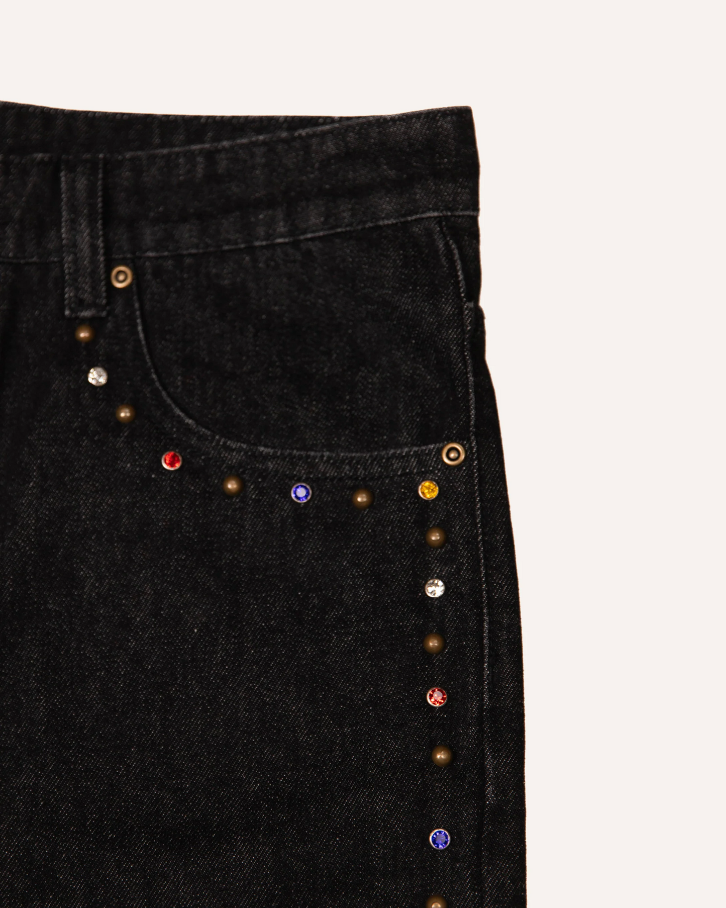 COLT Rhinestone Denim Jorts
