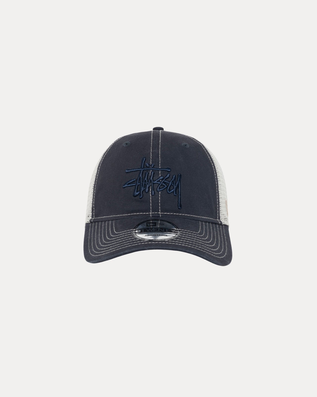 Stüssy NEW ERA 9TWENTY Tonal Basic Trucker Cap Navy