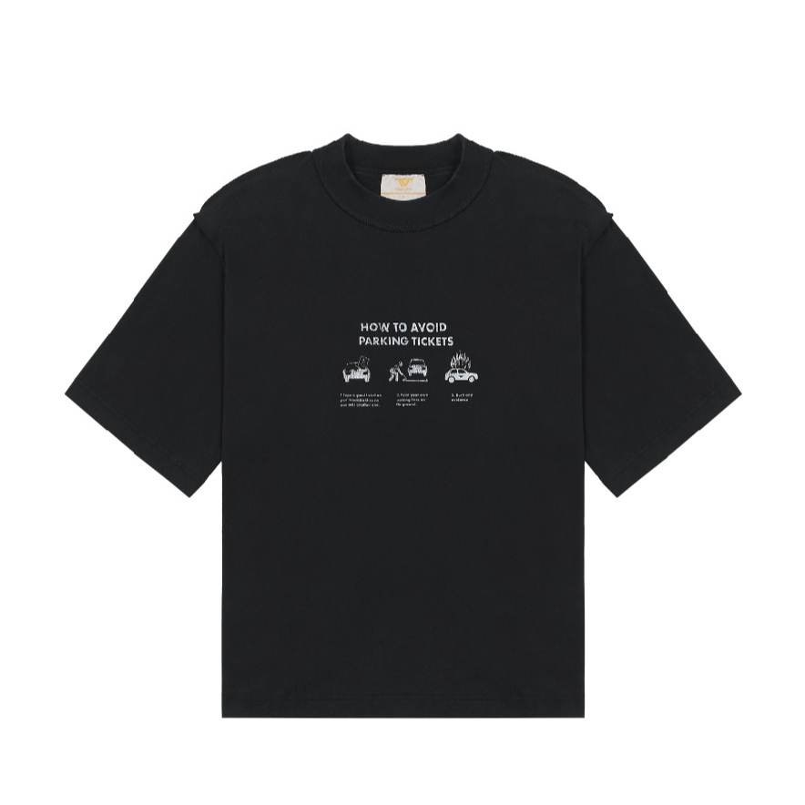 TRENDT VISION 【B.3】Parking Tee Black