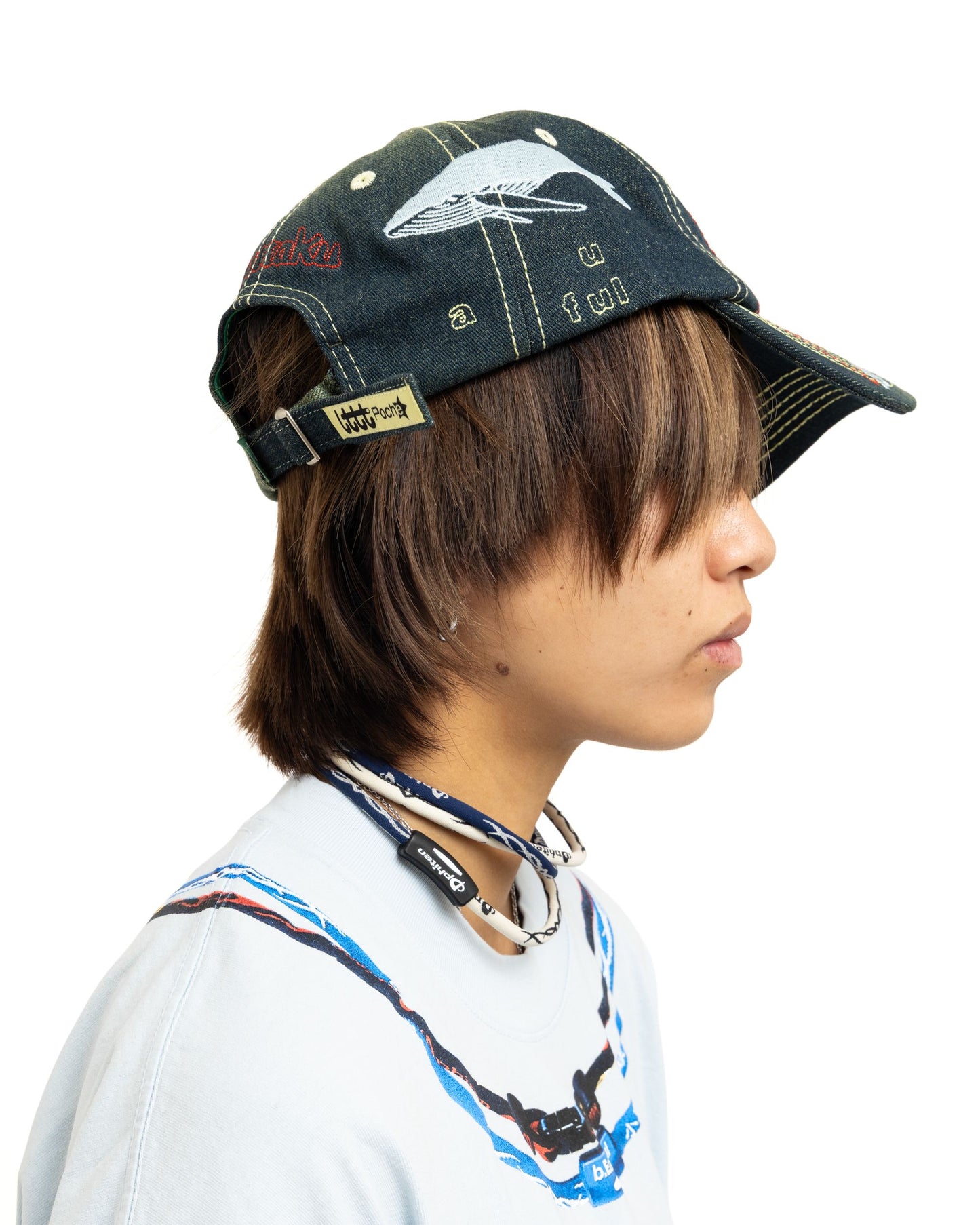 b.Eautiful x LTTT Vapor Hat Fade Denim / Red