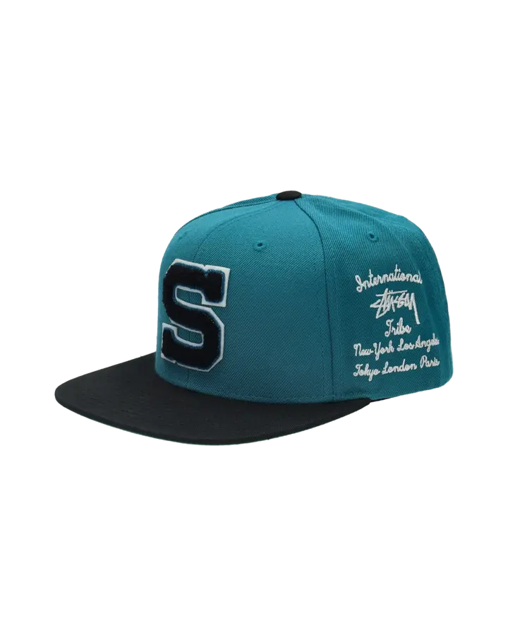 STUSSY CHENILLE S CAP TURQUOISE