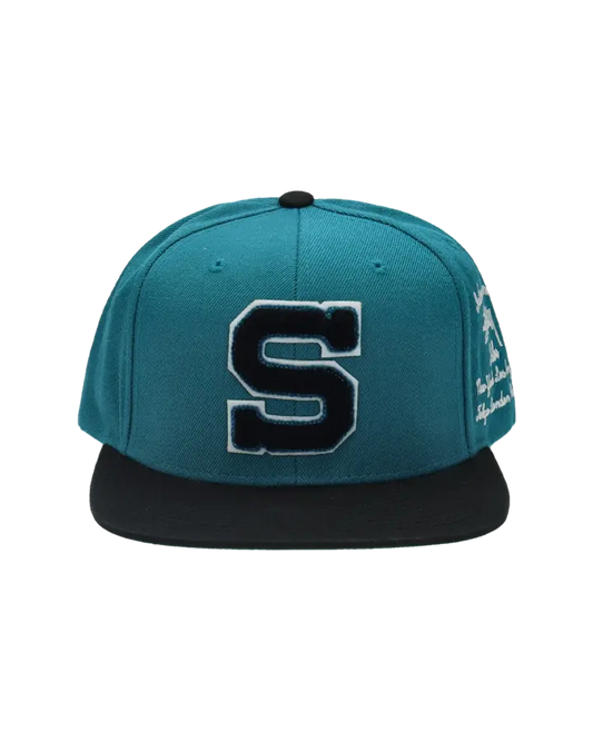 STUSSY CHENILLE S CAP TURQUOISE