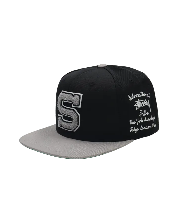 STUSSY CHENILLE S CAP BLACK