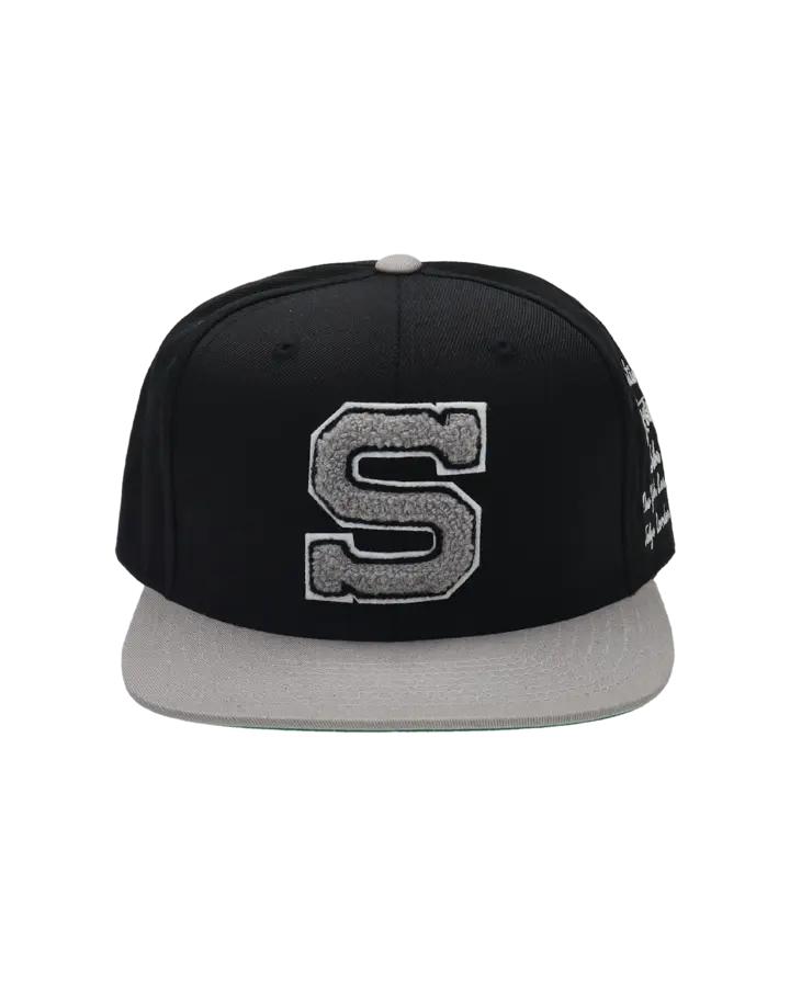 STUSSY CHENILLE S CAP BLACK