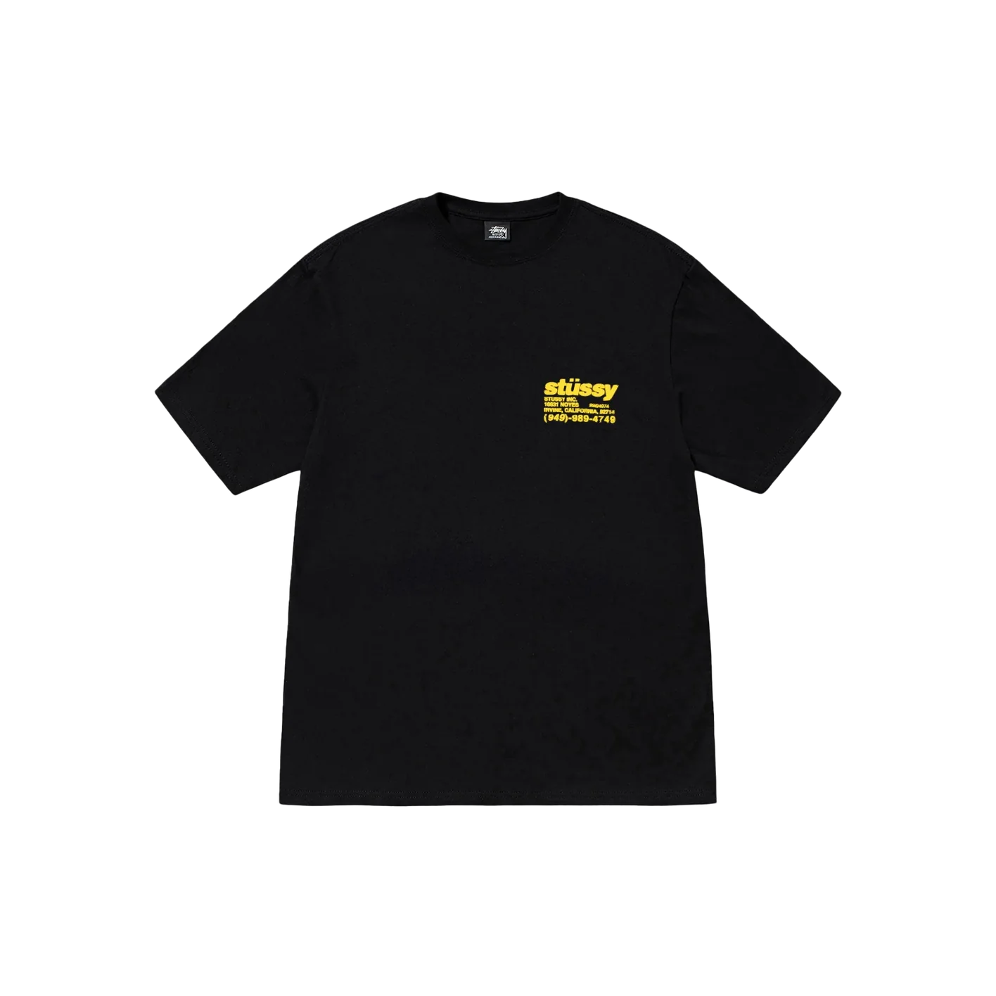 Stüssy Dna Pig.Dyed Tee BLACK