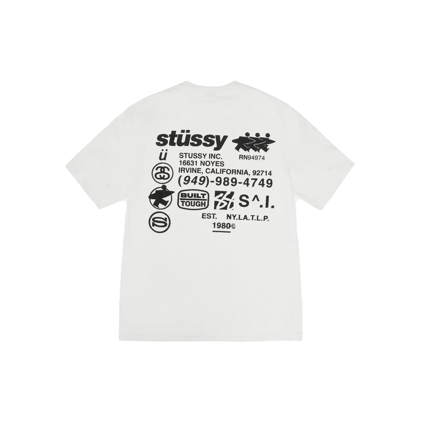 Stüssy Dna Pig.Dyed Tee NATURAL