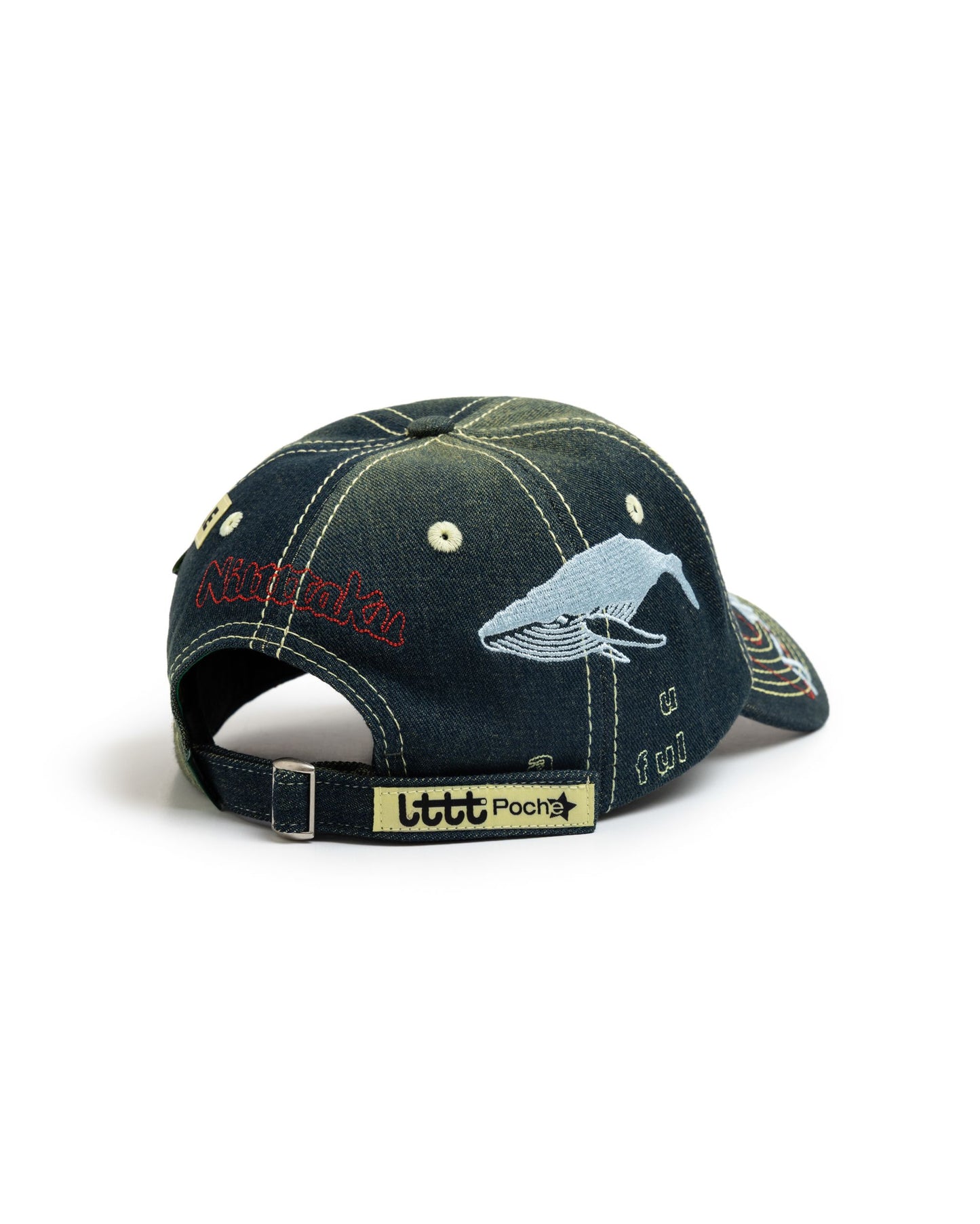 b.Eautiful x LTTT Vapor Hat Fade Denim / Red