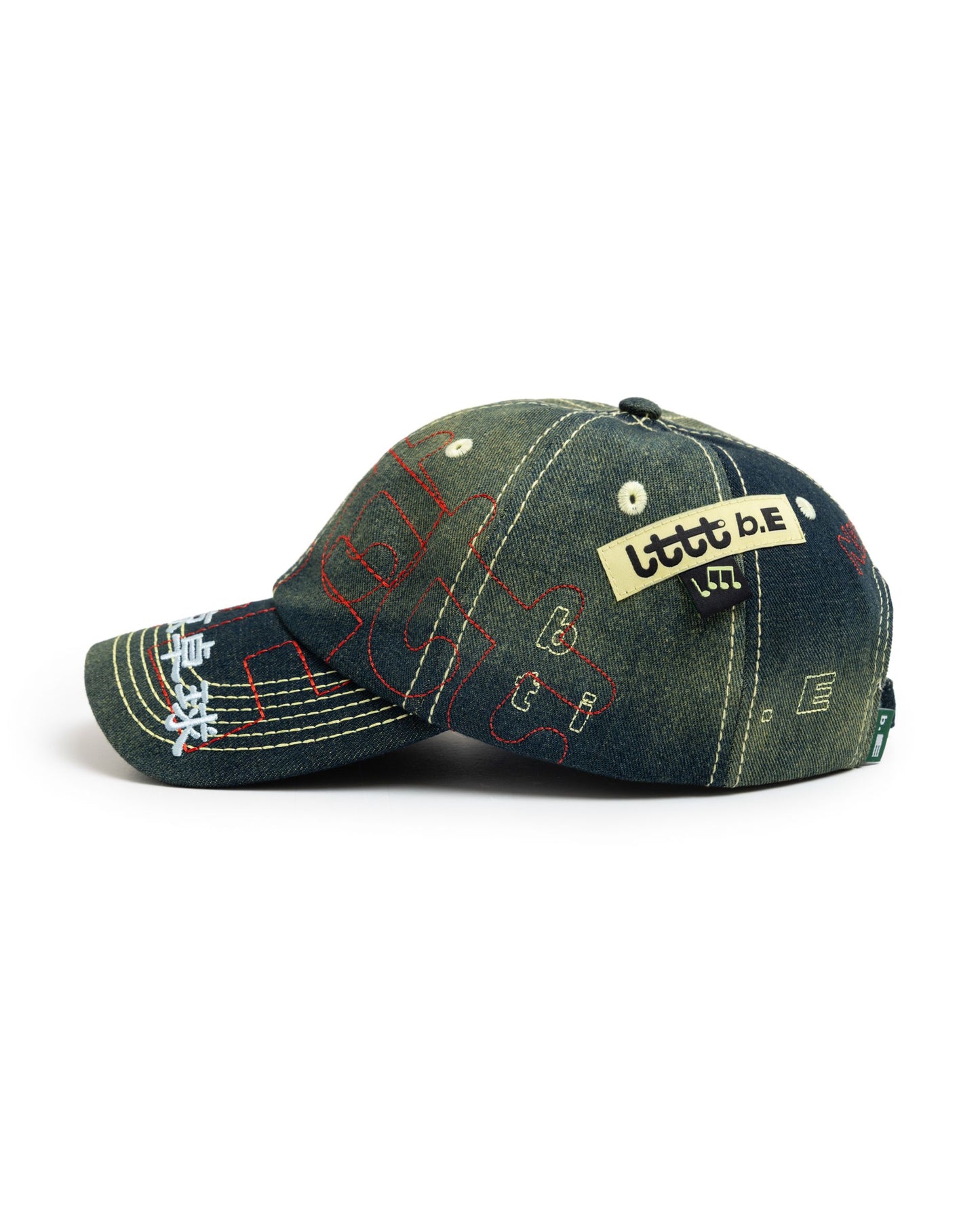 b.Eautiful x LTTT Vapor Hat Fade Denim / Red