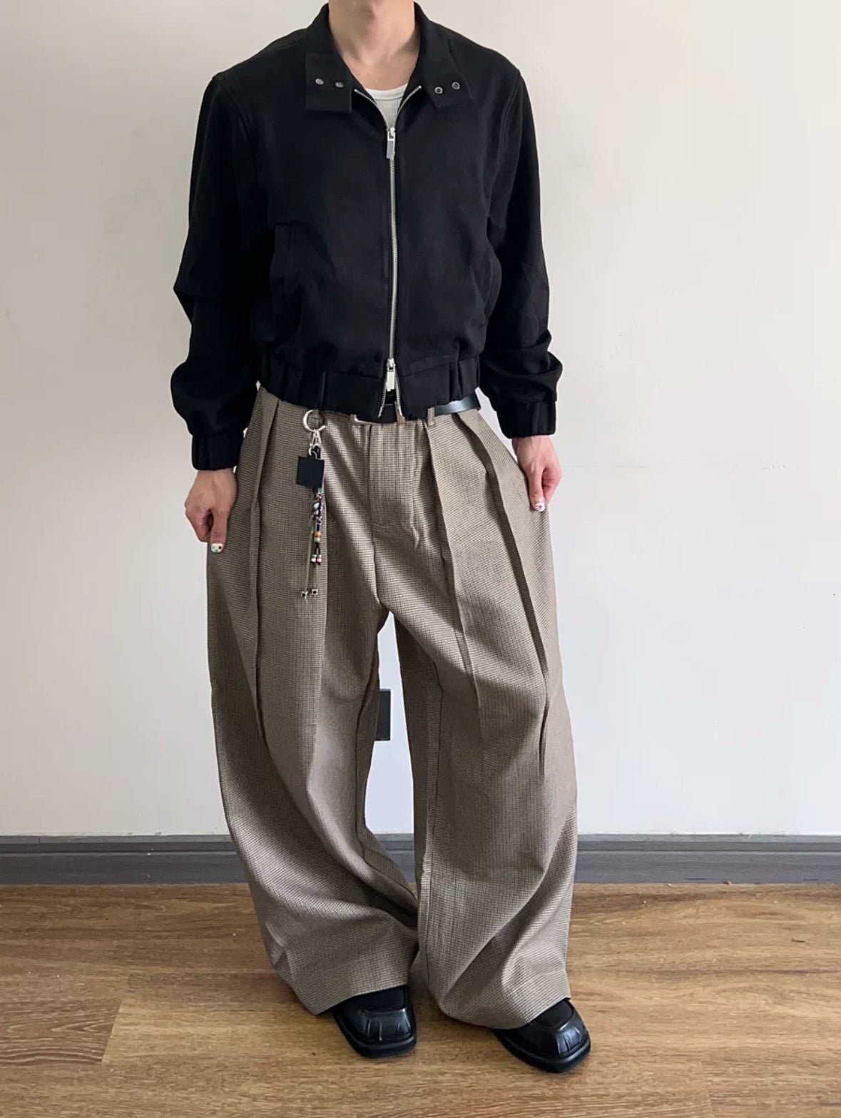 TAICHIISM WOOL TROUSERS
