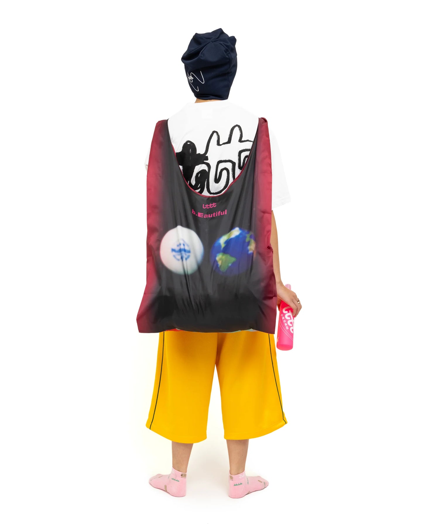 b.Eautiful x LTTT Globe Reusable Bag XL