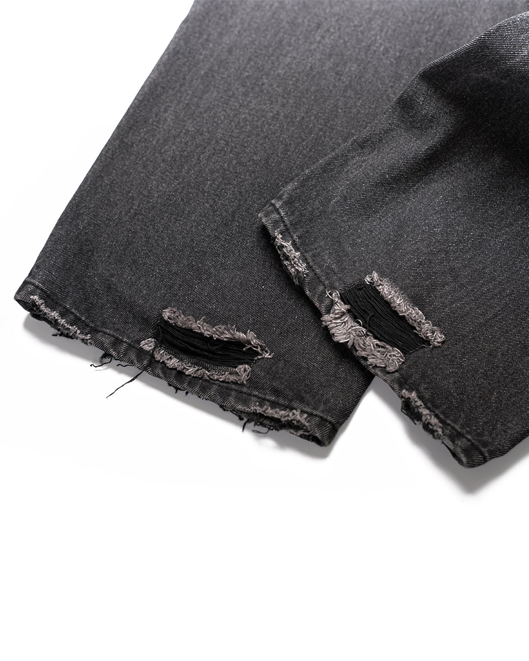 ESSENCE X SIC LEE Raw Hem Baggy Jeans