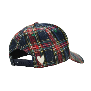 B.EAUTIFUL b.E Hat (Blue Plaid / White)