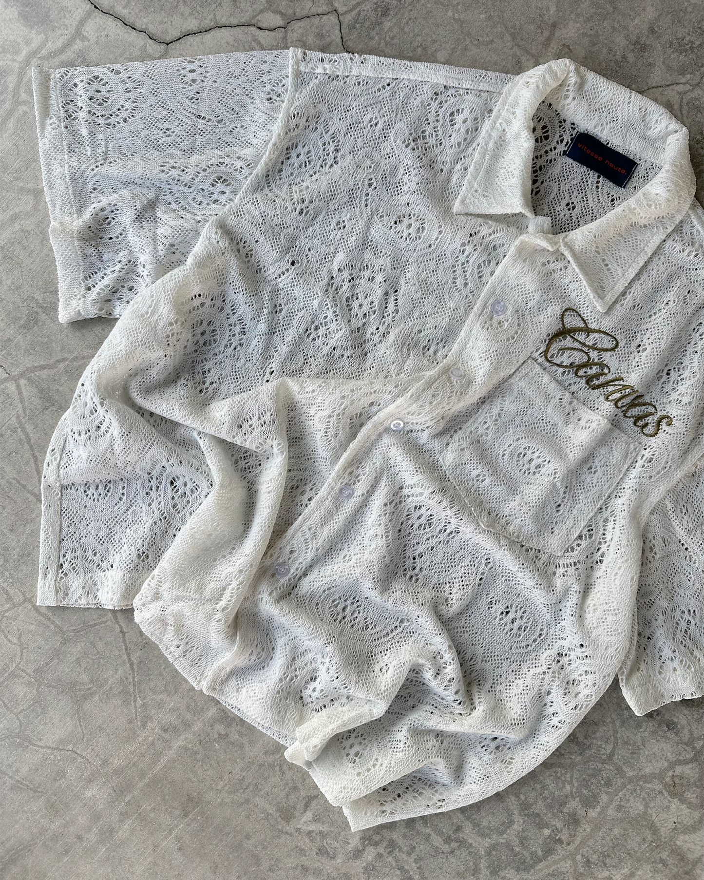 VITESSEHAUTE Lace Shirt