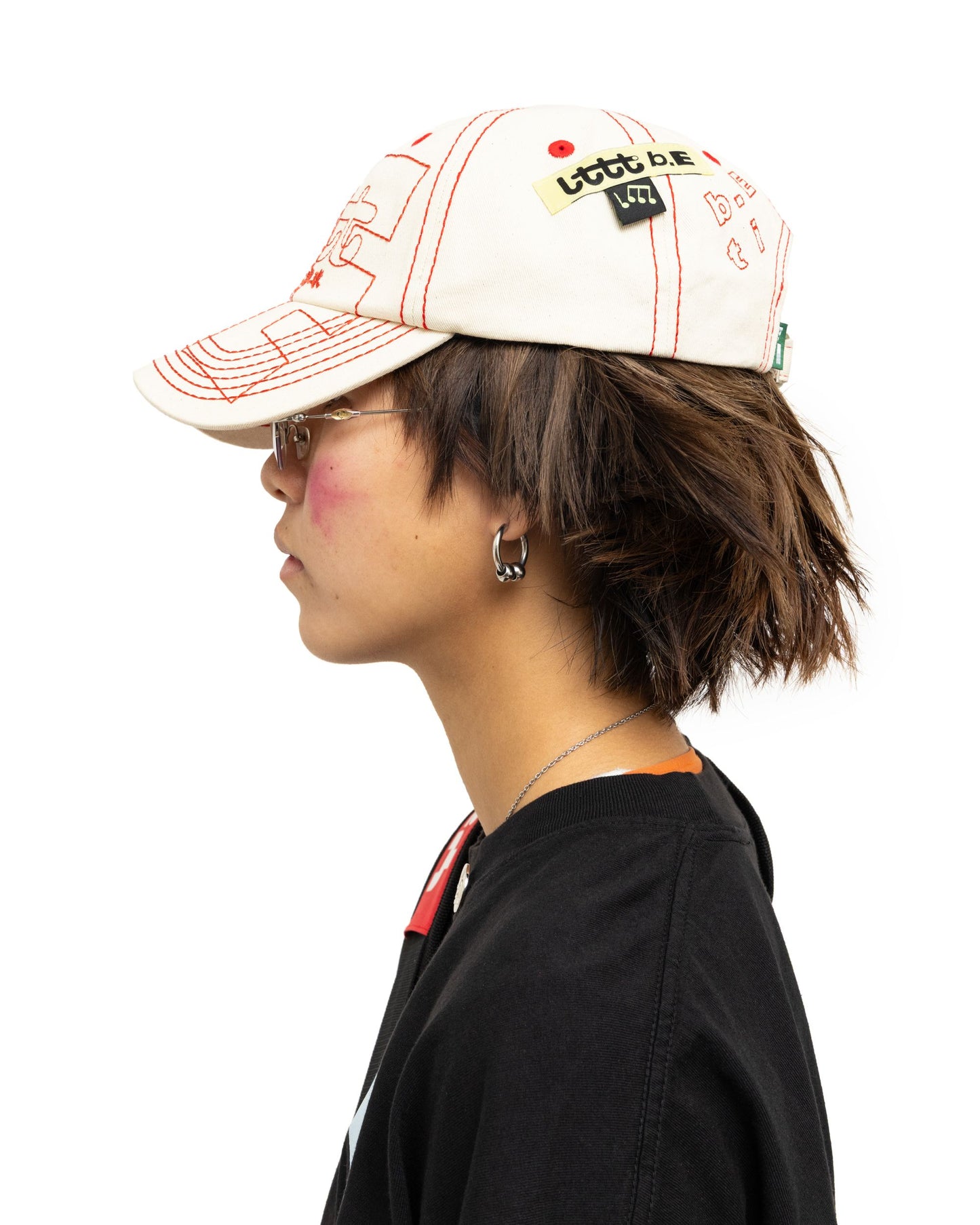 b.Eautiful x LTTT Vapor Hat Fade Natural / Red