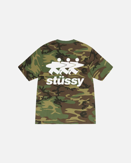Stüssy Surfwalk Pigment Dyed Tee Camo