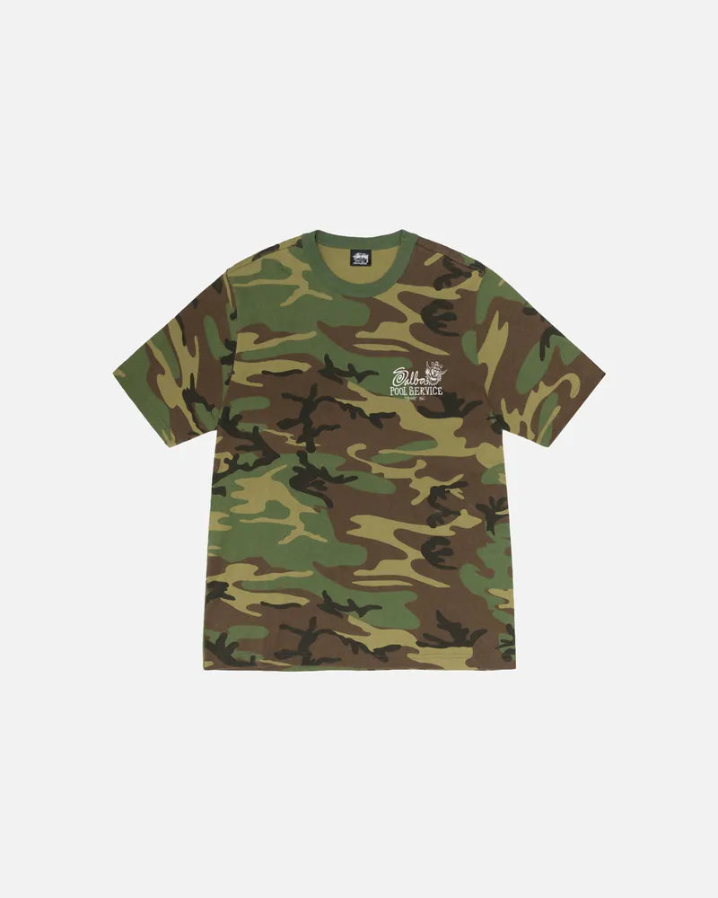 Stüssy Pool Service Tee Pigment Camo