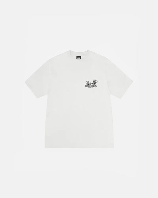 Stüssy Pool Service Tee Pigment Dyed Natural
