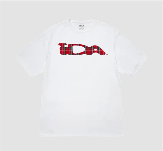 IDA Plaid White