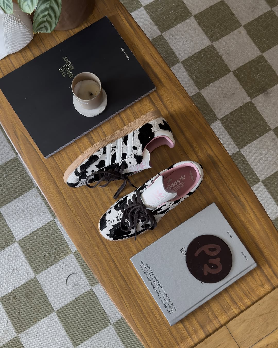 ADIDAS SAMBA COW PRINT