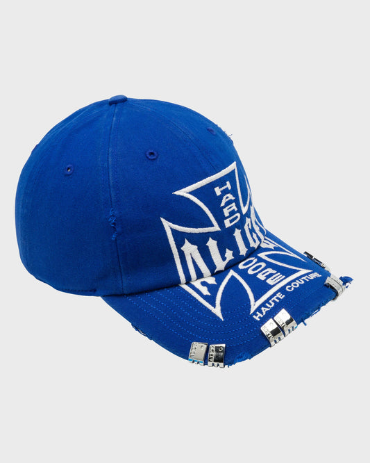 ALICE HOLLYWOOD Moto Couture Cap Navy
