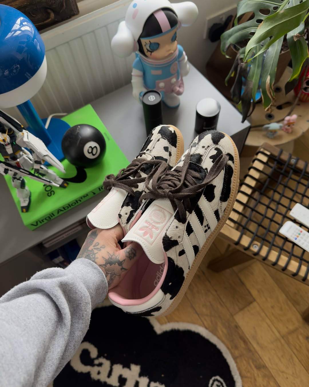 ADIDAS SAMBA COW PRINT