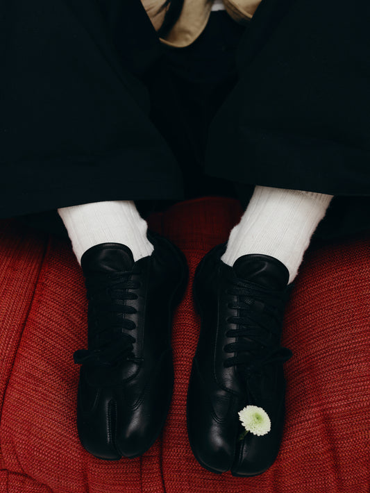 6cRAyon Thin-Sole TABI Sneakers