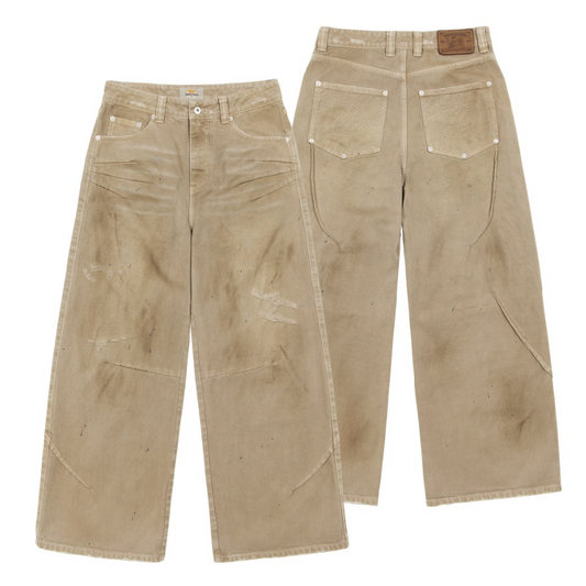 TRENDT VISION 【D.3】Twill Pants Beige