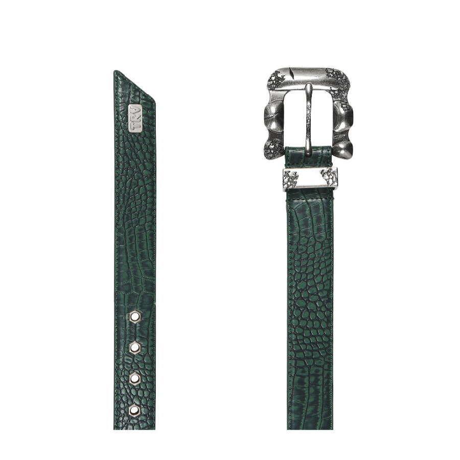 TRENDT VISION 【D.4.2】Croco Belt Green