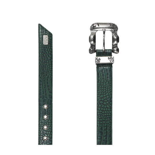 TRENDT VISION 【D.4.2】Croco Belt Green