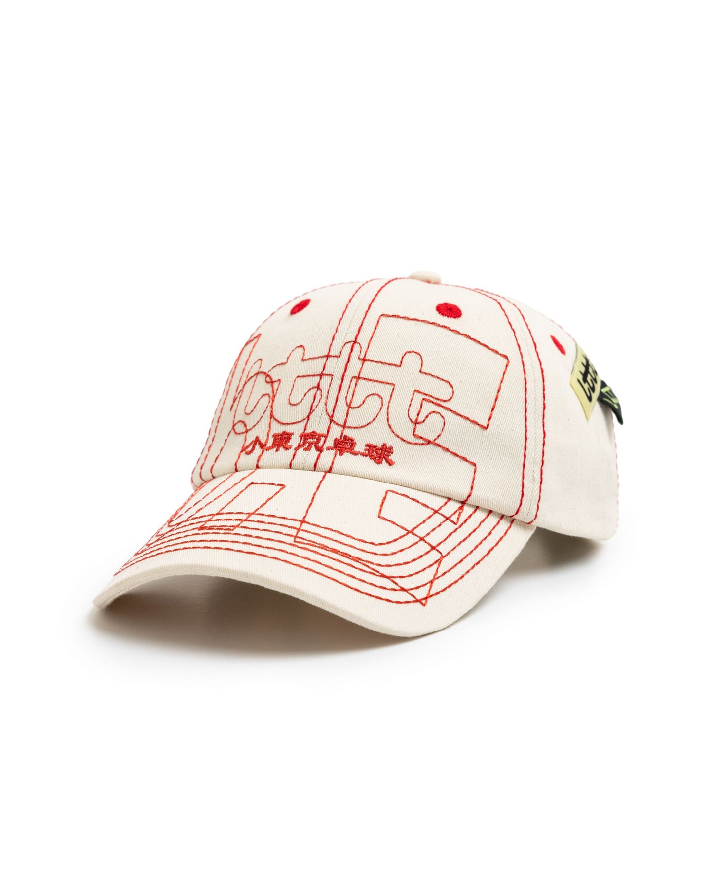 b.Eautiful x LTTT Vapor Hat Fade Natural / Red